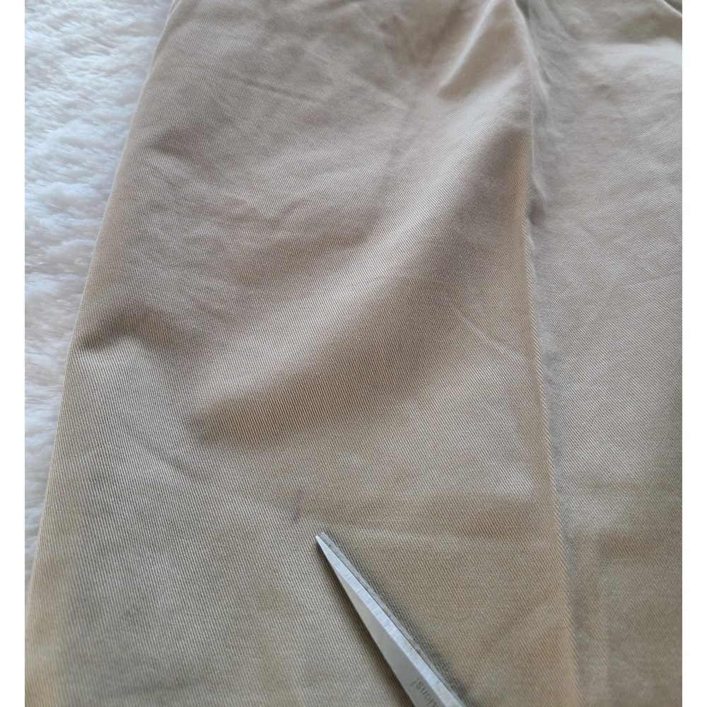 Vtg Polo Ralph Lauren Hammond Pant Mens 31x30 Tan Khaki Pleated Cuffed Chino NWT - Picture 10 of 10